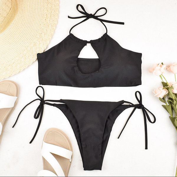plus size 2019 women bikini set summer halter solid color padded bra push-up swimwear sunbathed swimsuit beachwear s-xxl, White;black
plus size 2019 women bikini set summer halter solid color padded bra push-up swimwear sunbathed swimsuit beachwear s-xxl, White;black