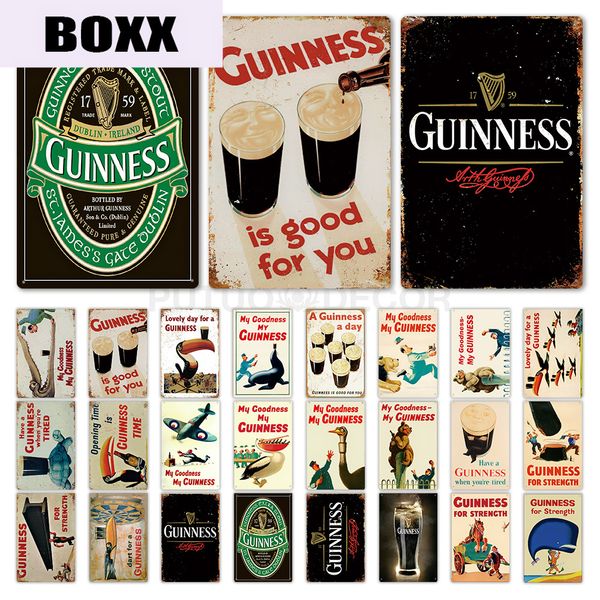 guinness vintage metal signs tin sign plaque metal vintage pub metal plate wall decor for bar pub club man cave wall art modern painting
guinness vintage metal signs tin sign plaque metal vintage pub metal plate wall decor for bar pub club man cave wall art modern painting