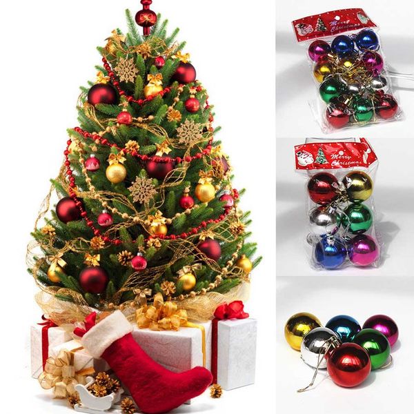 6/12 pcs/lot christmas tree decor ball bauble hanging xmas party ornament decorations for home christmas decorations
6/12 pcs/lot christmas tree decor ball bauble hanging xmas party ornament decorations for home christmas decorations