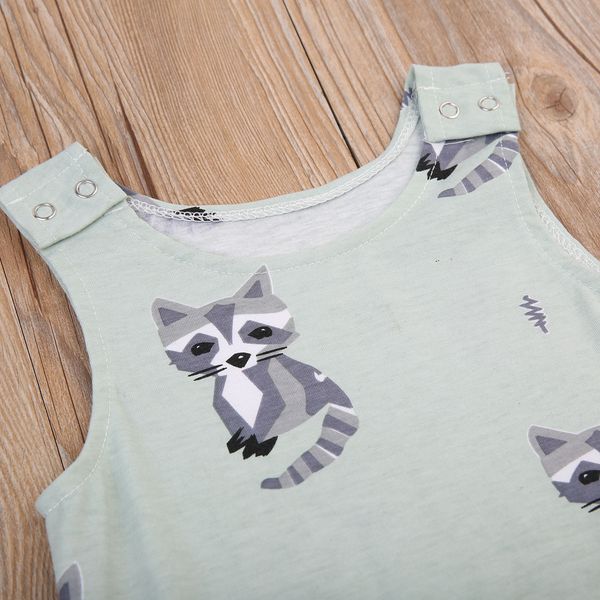cute 2017 new summer newborn baby boys girls racoon romper sleeveless jumpsuit outfits clothes set, Blue
cute 2017 new summer newborn baby boys girls racoon romper sleeveless jumpsuit outfits clothes set, Blue
