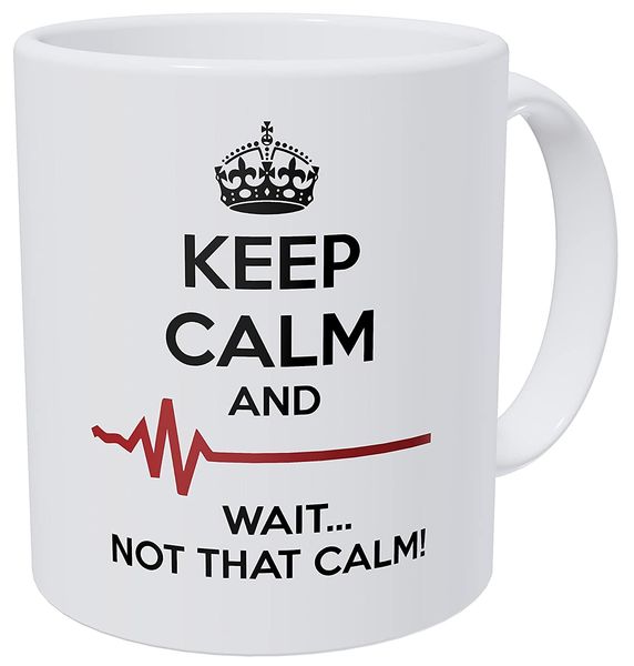 wampumtuk doctor, medicine, keep calm and wait not that calm 11 ounces funny coffee mug wedding gifts dropshipping
wampumtuk doctor, medicine, keep calm and wait not that calm 11 ounces funny coffee mug wedding gifts dropshipping