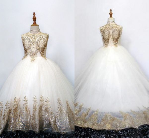 bling sequined lace princess flower girl dresses for wedding high collar beaded rhinestones first holy communion dress girls pageant dress, White;blue
bling sequined lace princess flower girl dresses for wedding high collar beaded rhinestones first holy communion dress girls pageant dress, White;blue