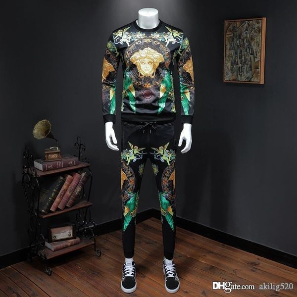 мужские 2019 осень новых людей вскользь корейскую medusa printed блуза брюки двухсекционный установить размер -5xl, Gray
мужские 2019 осень новых людей вскользь корейскую medusa printed блуза брюки двухсекционный установить размер -5xl, Gray