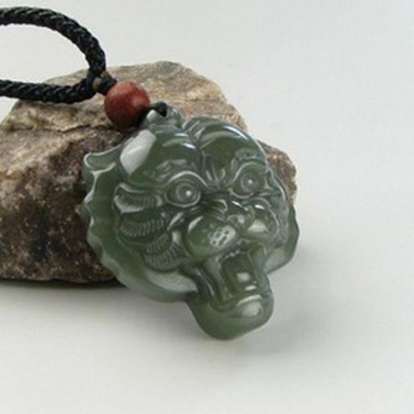 drop shipping xinjiang hetian jade tiger head pendant necklace wholesale hand carved jade stone amulet necklace fine jewelry, Silver
drop shipping xinjiang hetian jade tiger head pendant necklace wholesale hand carved jade stone amulet necklace fine jewelry, Silver