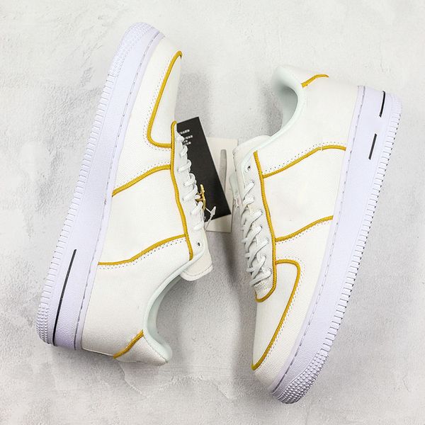 Fashion Forced 1 Low Canvas Skateboard Shoes Men Women Cream White Yellow Outdoor Trainer Sneakers With Box
Fashion Forced 1 Low Canvas Skateboard Shoes Men Women Cream White Yellow Outdoor Trainer Sneakers With Box