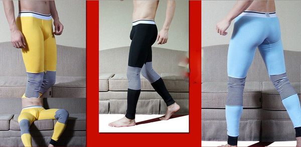 men's underwear wholesale long johns man knee leggings warm pants pants household wear, Black;white
men's underwear wholesale long johns man knee leggings warm pants pants household wear, Black;white