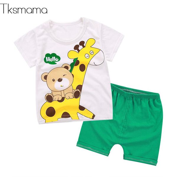 casual summer clothes for baby boys 100% cotton pullover tee + shorts clothing 2pcs infant newborn clothing, White
casual summer clothes for baby boys 100% cotton pullover tee + shorts clothing 2pcs infant newborn clothing, White