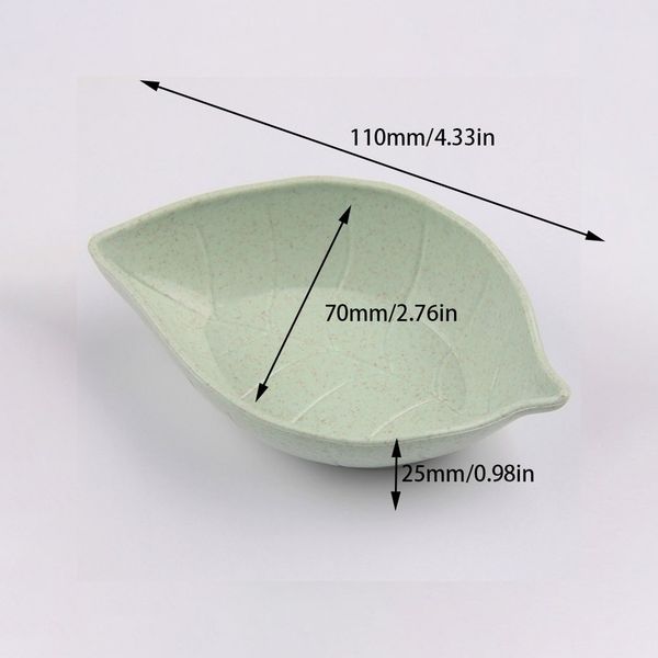 mini seasoning sauce dishes multipurpose eco-friendly wheat straw leaf shape dipping dish saucer for vinegar/salad
mini seasoning sauce dishes multipurpose eco-friendly wheat straw leaf shape dipping dish saucer for vinegar/salad