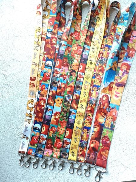 new 10pcs/20pcs/50pcs/100pcs cartoon lion king simba lanyard neck strap lanyard mobile phone key chain id badge key chain, Silver
new 10pcs/20pcs/50pcs/100pcs cartoon lion king simba lanyard neck strap lanyard mobile phone key chain id badge key chain, Silver