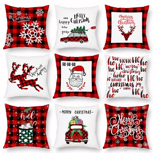 16 styles christmas pillow case plaid merry christmas cushion covers xmas tree deer santa clause cushion home party decorative gift hh9-2501
16 styles christmas pillow case plaid merry christmas cushion covers xmas tree deer santa clause cushion home party decorative gift hh9-2501