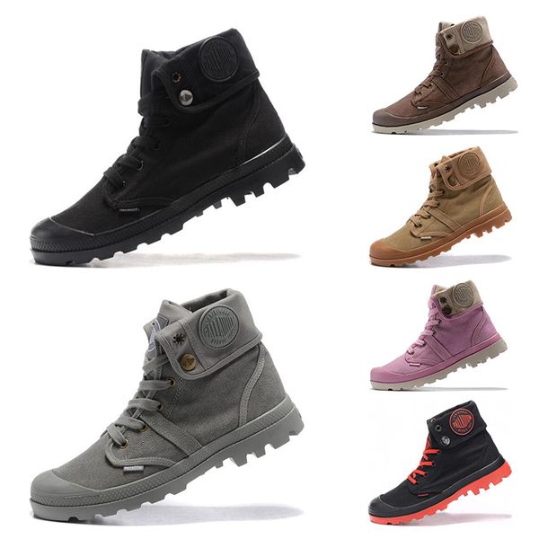 fashion palladium pallabrouse men high army military ankle mens women boots canvas palladiums casual man anti-slip shoes 36-45, Black
fashion palladium pallabrouse men high army military ankle mens women boots canvas palladiums casual man anti-slip shoes 36-45, Black