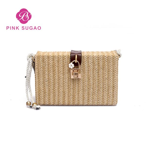 pink sugao designer bags bucket handbags purses designer chain bag for women 2019 straw crossbody bags
pink sugao designer bags bucket handbags purses designer chain bag for women 2019 straw crossbody bags