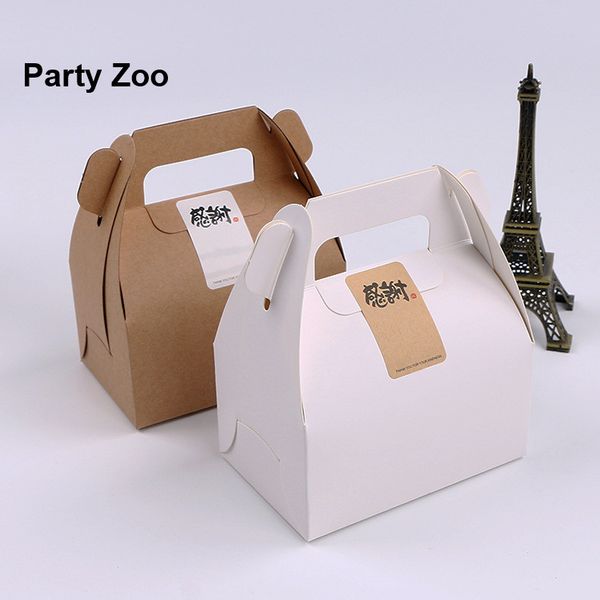 200 x small kraft & white portable handle cookie boxes baking cake biscuit decor wrapper wholesale
200 x small kraft & white portable handle cookie boxes baking cake biscuit decor wrapper wholesale
