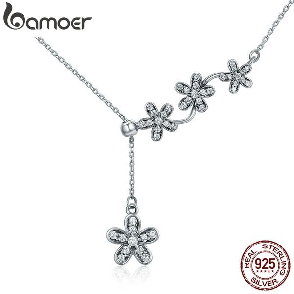 bamoer 925 sterling silver luminous daisy flower tassel daisy pendant necklace women sterling silver jewelry scn178
bamoer 925 sterling silver luminous daisy flower tassel daisy pendant necklace women sterling silver jewelry scn178