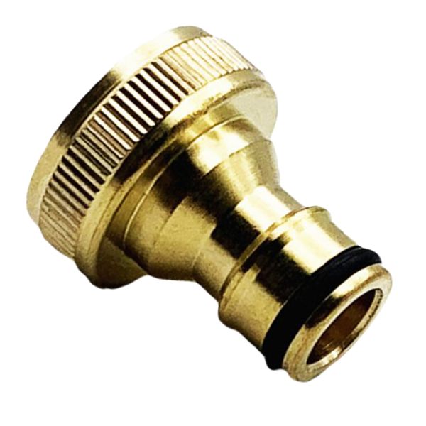 3/4" plumbing garden watering tap hose connector quick adaptor inner thread 
3/4" plumbing garden watering tap hose connector quick adaptor inner thread