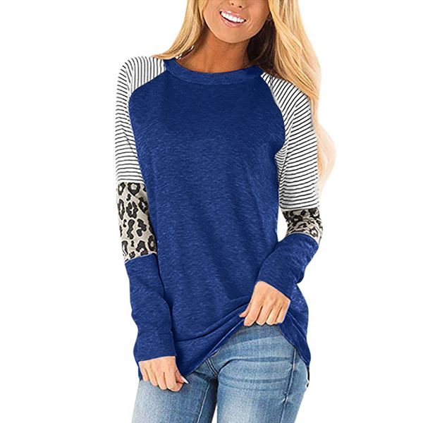 loose office daily comfortable splice soft spring leopard stripe autumn women casual long sleeve travel crew neck, White;black
loose office daily comfortable splice soft spring leopard stripe autumn women casual long sleeve travel crew neck, White;black