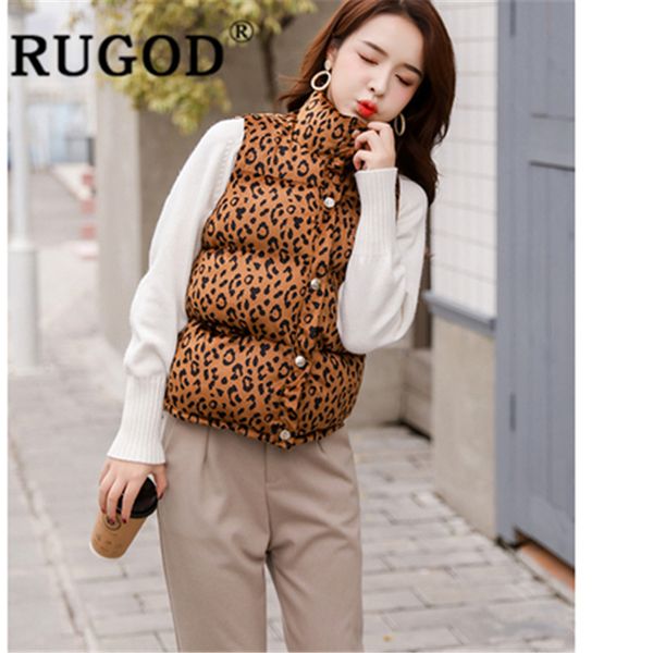 women's vests rugod 2021 autumn snow leopard vest for women cotton coat thick waistcoat windproof outerwear fashion female casual casac, Black;white
women's vests rugod 2021 autumn snow leopard vest for women cotton coat thick waistcoat windproof outerwear fashion female casual casac, Black;white