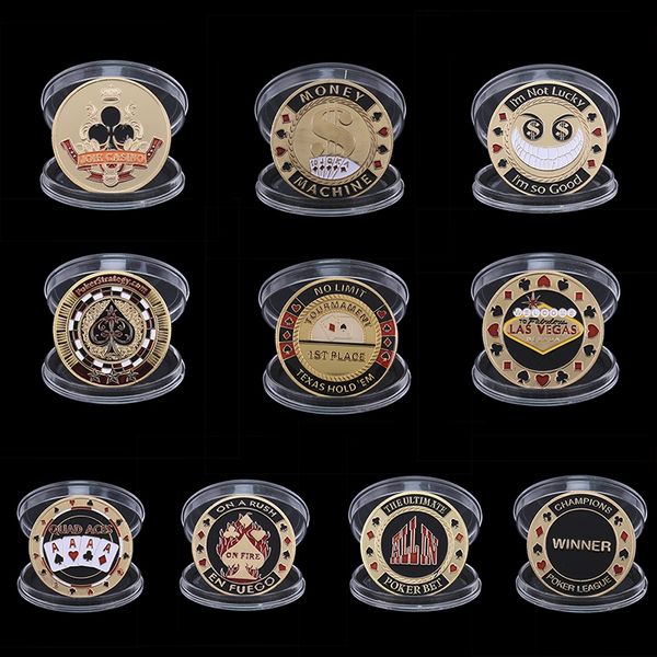 1pc metal running wear athletic & outdoor apparel craft poker chips poker game holdem accessories with box metal banker porker star card gua, Black;blue
1pc metal running wear athletic & outdoor apparel craft poker chips poker game holdem accessories with box metal banker porker star card gua, Black;blue