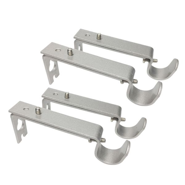 4pcs of adjustable metal wall brackets holders for curtain rod dia. up to 19.05mm
4pcs of adjustable metal wall brackets holders for curtain rod dia. up to 19.05mm