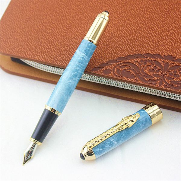 jinhao metal dragon fountain pen fine nib 0.5mm exquisite gold luxury dragon clip emboss ink pens for writing gift choice
jinhao metal dragon fountain pen fine nib 0.5mm exquisite gold luxury dragon clip emboss ink pens for writing gift choice