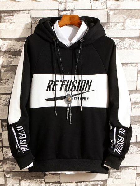 2020 spring and autumn korean version of the new men's hooded tide student coat winter clothes tide brand ins, Black
2020 spring and autumn korean version of the new men's hooded tide student coat winter clothes tide brand ins, Black
