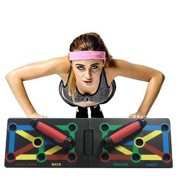 upgraded version 1 set push up rack board12 in 1 body building fitness exercise tool men women push-ups stand for body training
upgraded version 1 set push up rack board12 in 1 body building fitness exercise tool men women push-ups stand for body training