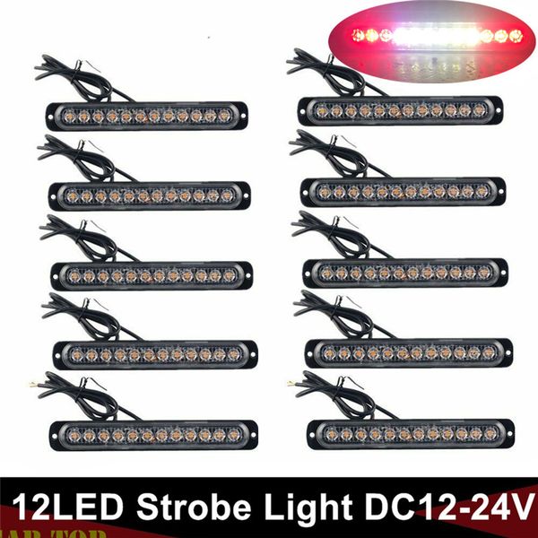 10pcs truck lights aluminum base led trailer flash light warning beacon strobe light bar white red parking lights 24v
10pcs truck lights aluminum base led trailer flash light warning beacon strobe light bar white red parking lights 24v