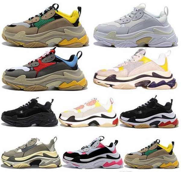 triple s platform shoes for men women chaussures paris 17fw black cream yellow red casual luxury shoes 36-45
triple s platform shoes for men women chaussures paris 17fw black cream yellow red casual luxury shoes 36-45