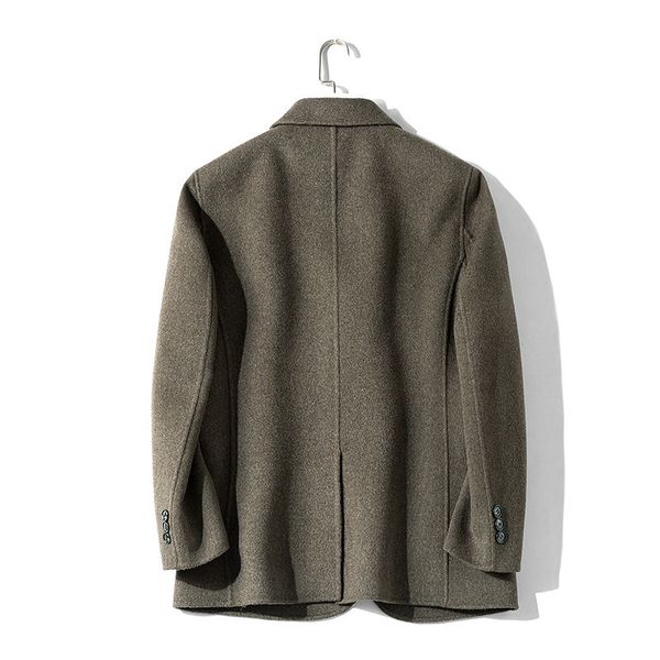 men's wool & blends spring autumn coat men short double-sided male jacket 2021 korean mens coats and jackets casaco masculino kj1920, Black
men's wool & blends spring autumn coat men short double-sided male jacket 2021 korean mens coats and jackets casaco masculino kj1920, Black