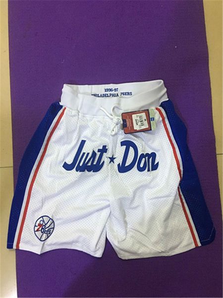 Ρhiladelphia 76Εrs white just don basketball throwback mesh retro shorts - white, Black
Ρhiladelphia 76Εrs white just don basketball throwback mesh retro shorts - white, Black