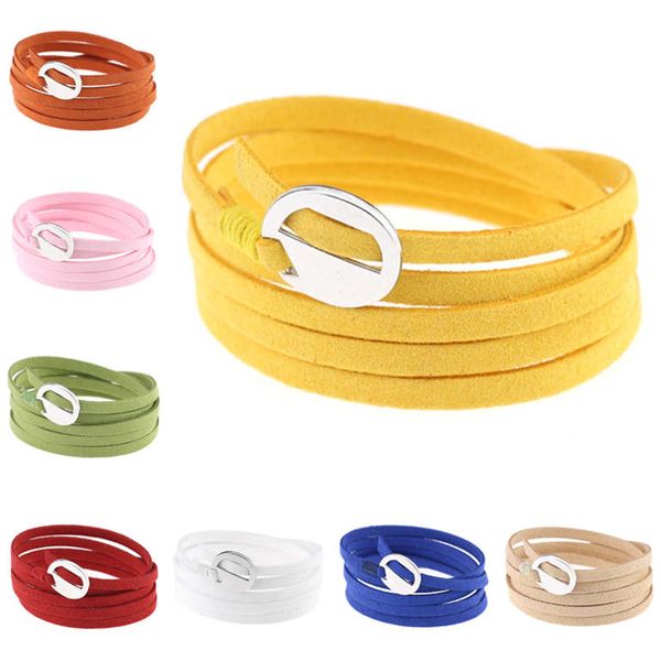 men and women leather multi-layer winding bracelet handmade diy punk bracelet dab093 charm bracelets jewelry bracelet, Golden;silver
men and women leather multi-layer winding bracelet handmade diy punk bracelet dab093 charm bracelets jewelry bracelet, Golden;silver