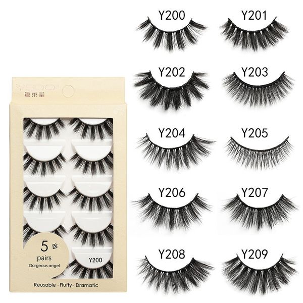 new 5 pairs faux mink eyelashes thick lashes makeup 3d faux mink lashes natural eyelashes extension cils cilios
new 5 pairs faux mink eyelashes thick lashes makeup 3d faux mink lashes natural eyelashes extension cils cilios