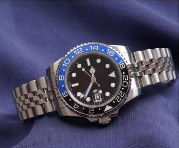 mens watch wristwatch blue black ceramic bezel stainless steel watch 116710 automatic gmt movement limited watch new jubilee master, Slivery;brown
mens watch wristwatch blue black ceramic bezel stainless steel watch 116710 automatic gmt movement limited watch new jubilee master, Slivery;brown
