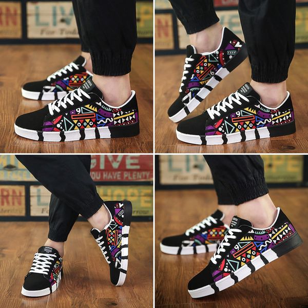 men's shoes 2019 new spring new men's casual shoes canvas sneakers korean sports tide male student shoes size 39-44 xx-105-8, Black
men's shoes 2019 new spring new men's casual shoes canvas sneakers korean sports tide male student shoes size 39-44 xx-105-8, Black