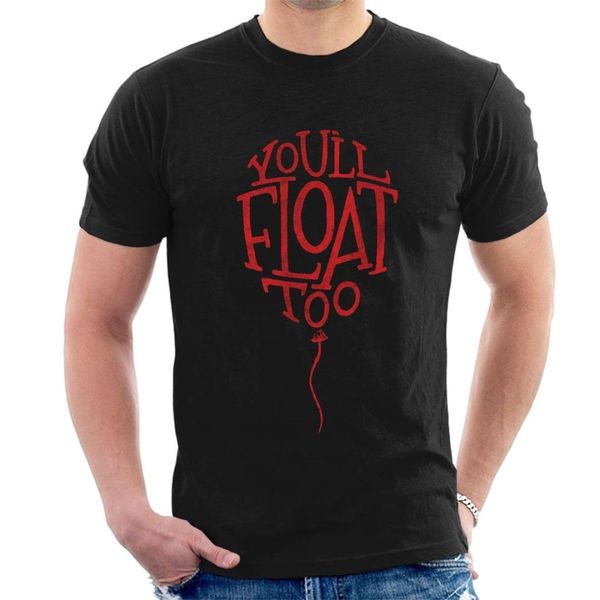 float too t-shirt clown it stephen king pennywise movie inspired teecool casual pride t shirt men new fashion tshirt, White;black
float too t-shirt clown it stephen king pennywise movie inspired teecool casual pride t shirt men new fashion tshirt, White;black