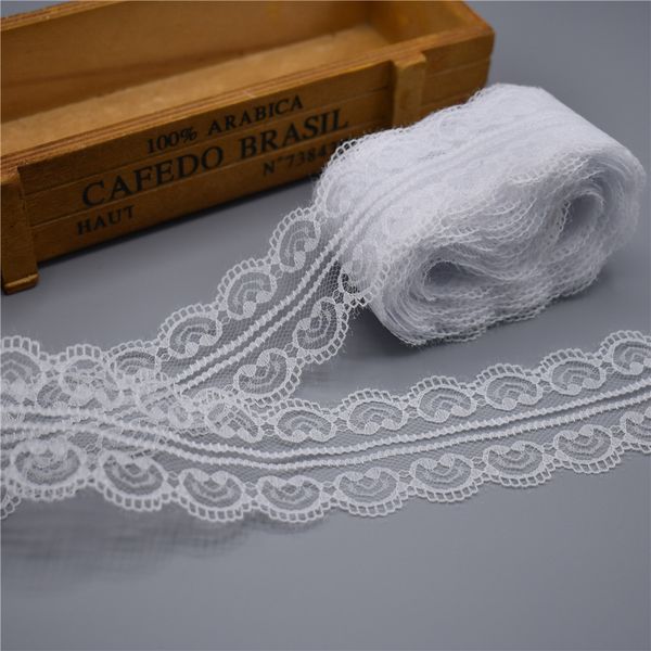 beautiful 10 yard white lace ribbon tape 45mm wide trim handicrafts embroidered cord sewing decoration african dress lace fabric, Pink;blue
beautiful 10 yard white lace ribbon tape 45mm wide trim handicrafts embroidered cord sewing decoration african dress lace fabric, Pink;blue