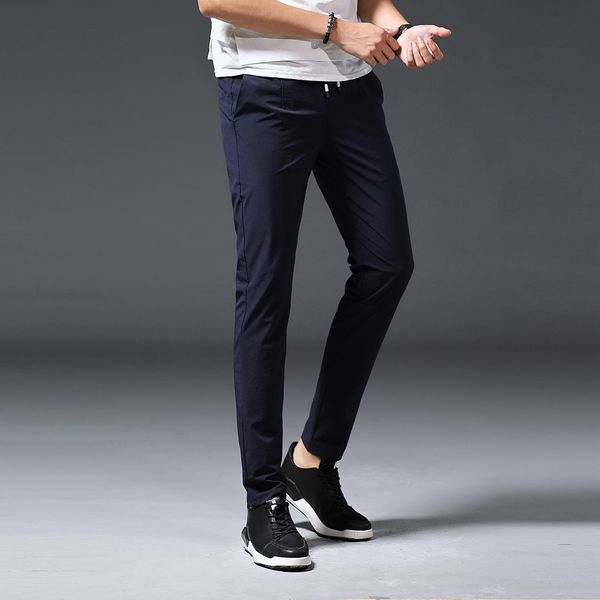 men pants winter slim fit new fashion solid casual streetwear sweatpants straight drawstring pants long trousers pontalon homme, Black
men pants winter slim fit new fashion solid casual streetwear sweatpants straight drawstring pants long trousers pontalon homme, Black