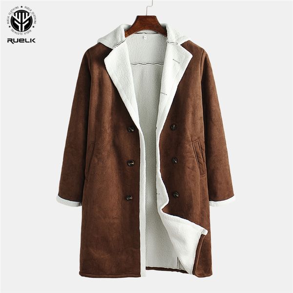 men's wool & blends ruelk europe and america 2021 spring autumn fleece composite classic solid color coat warm jacket clothing, Black
men's wool & blends ruelk europe and america 2021 spring autumn fleece composite classic solid color coat warm jacket clothing, Black