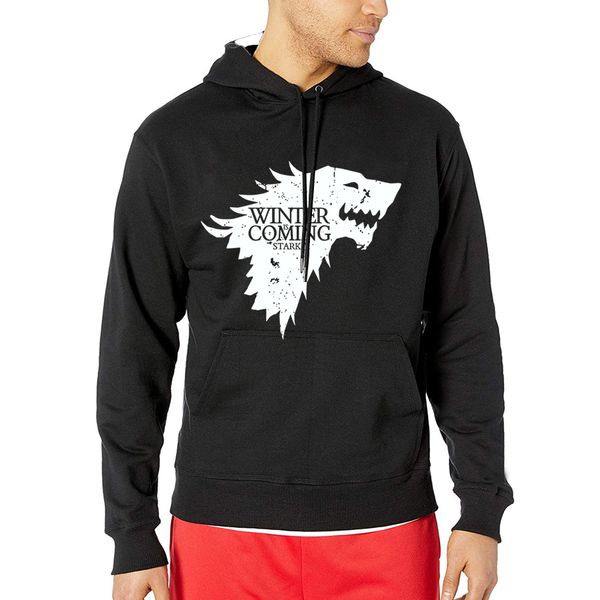 2019 новый direwolf мужчины толстовки и кофты зима-is-coming-cotton-hooded top quality plus размер m xxxl, Black
2019 новый direwolf мужчины толстовки и кофты зима-is-coming-cotton-hooded top quality plus размер m xxxl, Black