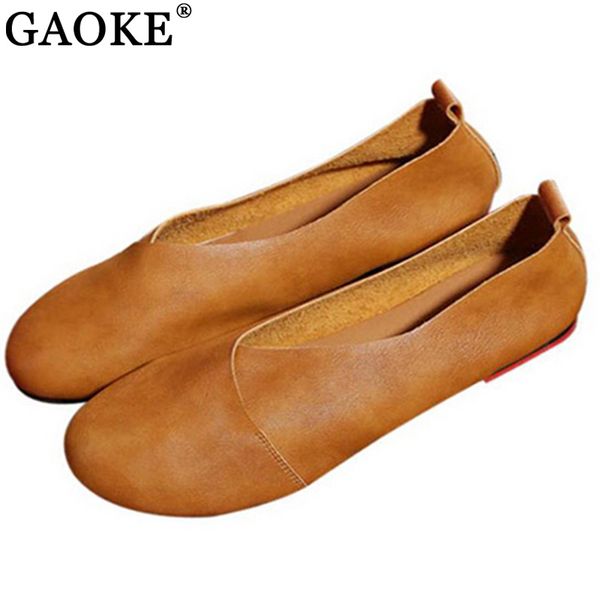 2018 genuine leather flat shoes woman hand-sewn leather loafers cowhide flexible spring casual shoes women flats women, Black
2018 genuine leather flat shoes woman hand-sewn leather loafers cowhide flexible spring casual shoes women flats women, Black