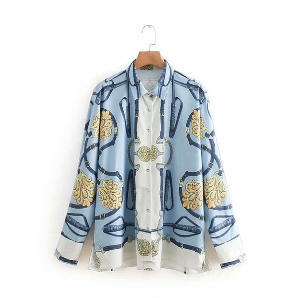 2019 new arrival women fashion chain print casual kimono blouses ladies long sleeve chic smock shirt femininas blusa ls3011 y190427, White
2019 new arrival women fashion chain print casual kimono blouses ladies long sleeve chic smock shirt femininas blusa ls3011 y190427, White