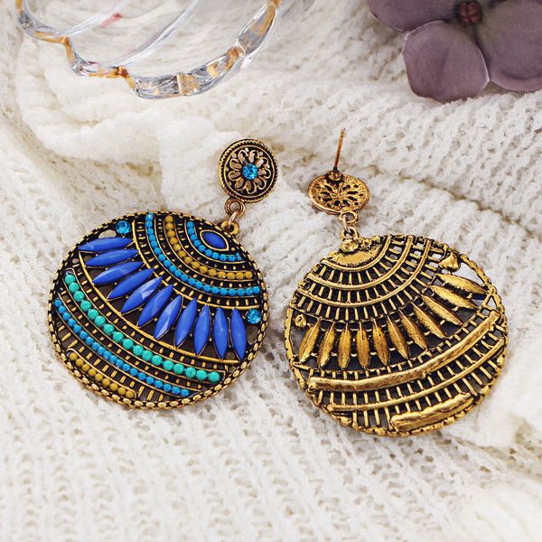 wholesale-e earring beautiful bohemia style hollow beads flower stud earrings gift for woman girl ladies, Golden
wholesale-e earring beautiful bohemia style hollow beads flower stud earrings gift for woman girl ladies, Golden
