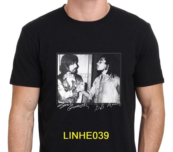 george harrison and bob marley rare footage men t-shirt size s-to-3xl t shirt o-neck fashion casual print t shirt, White;black
george harrison and bob marley rare footage men t-shirt size s-to-3xl t shirt o-neck fashion casual print t shirt, White;black