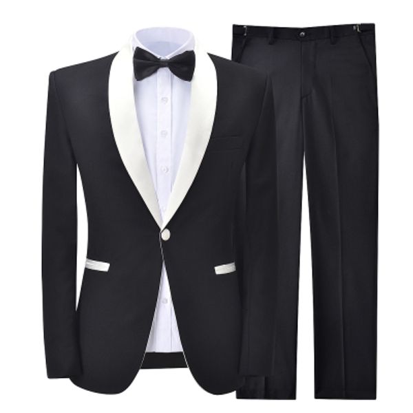 горячие продажи одна кнопка жениха платье костюм смокинг шаль лацкане men'blazer свадьба terno дружки костюм мужчина для (куртка + брюки, White;black
горячие продажи одна кнопка жениха платье костюм смокинг шаль лацкане men'blazer свадьба terno дружки костюм мужчина для (куртка + брюки, White;black