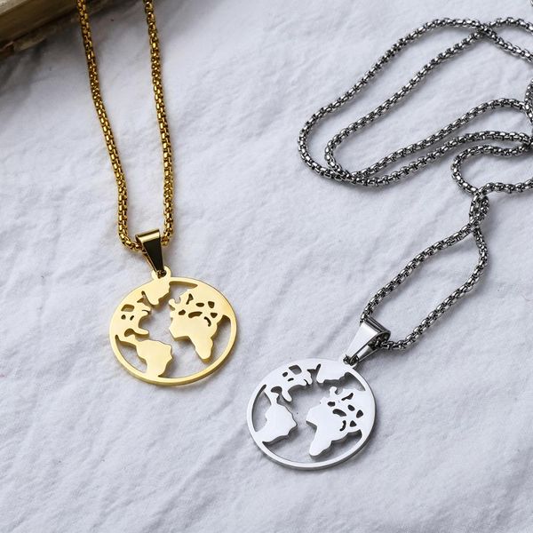 men hip hop map of the world pendant necklaces stainless steel never fade male trendy pendants necklace hiphop jewelry gifts, Silver
men hip hop map of the world pendant necklaces stainless steel never fade male trendy pendants necklace hiphop jewelry gifts, Silver