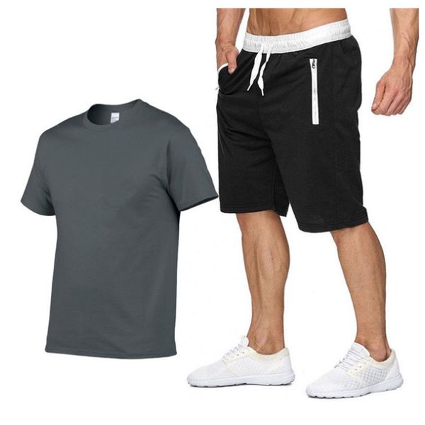 2020 t-shirt shorts set men summer leisure home 2pc tracksuit+shorts sets beach mens casual tee shirts set sportswears, Gray
2020 t-shirt shorts set men summer leisure home 2pc tracksuit+shorts sets beach mens casual tee shirts set sportswears, Gray