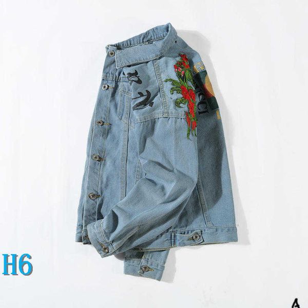 men's designer denim jacket hoodie spring antumn motorcycle causal men and women brand denim hoodie fashion style denim jacketh6, Black;brown
men's designer denim jacket hoodie spring antumn motorcycle causal men and women brand denim hoodie fashion style denim jacketh6, Black;brown