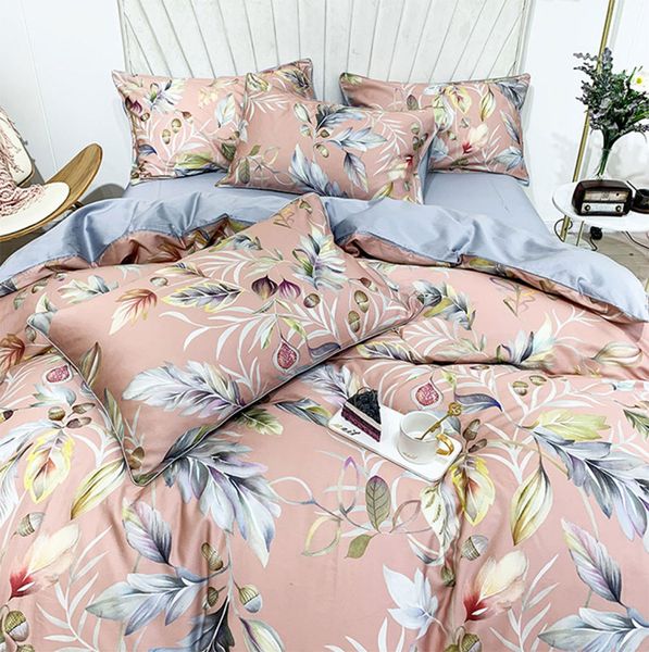 european elegant pink grey pastoral bedding set,full king 60 cotton double home textile bed sheet pillow case quilt cover
european elegant pink grey pastoral bedding set,full king 60 cotton double home textile bed sheet pillow case quilt cover