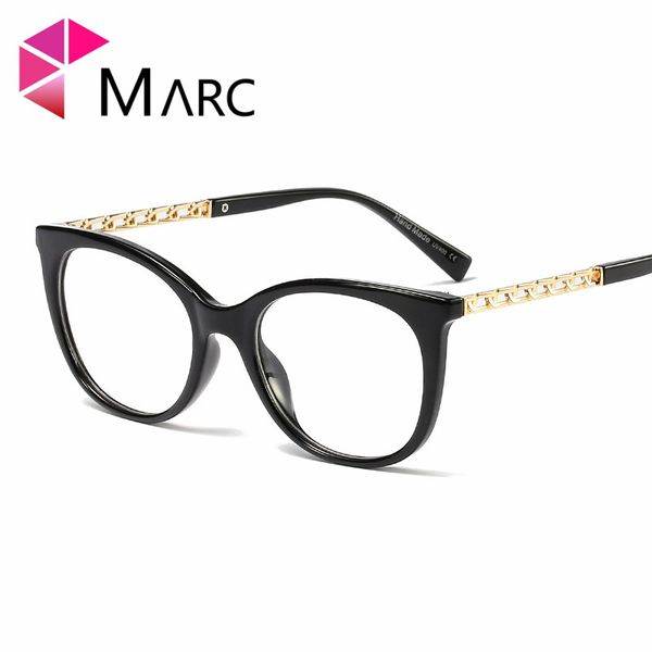 marc glasses frames for women cat eye clear lens women eyeglasses frames retro brand vintage transparent eyewear metal 95159, Black
marc glasses frames for women cat eye clear lens women eyeglasses frames retro brand vintage transparent eyewear metal 95159, Black