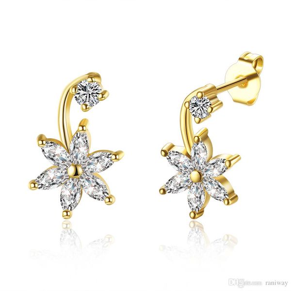 classical platinum plated/ gold plated front back flower cubic zirconia cz drop earrings ear jacket cuff earrings set for women, Golden;silver
classical platinum plated/ gold plated front back flower cubic zirconia cz drop earrings ear jacket cuff earrings set for women, Golden;silver